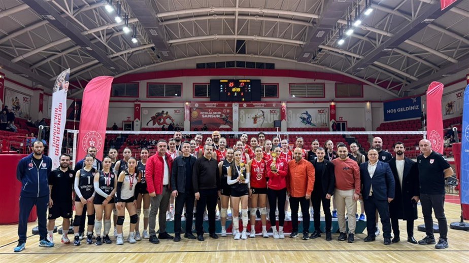 Samsun Genç Kız Voleybol İl Birinciliğinde şampiyon belli oldu