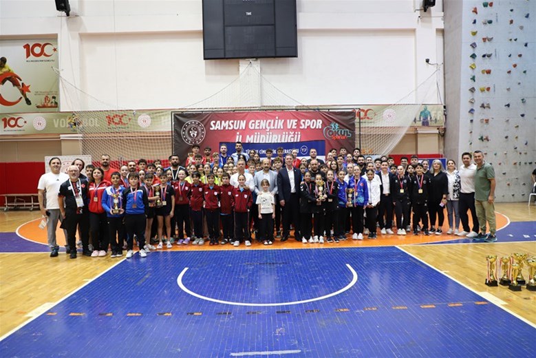 Trampolin Cimnastikte Samsunlu sporcularımızdan büyük başarı